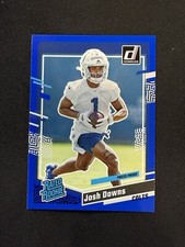 2023 Donruss Josh Downs Press Proof Blue Rated Rookie RC #345 Colts