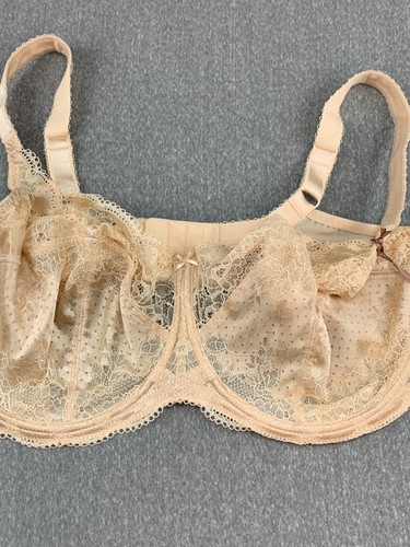 Panache Ciara Full Cup Bra Women Size 32G Chai Lace Style 7255 Romantic Sweet - Picture 3 of 17