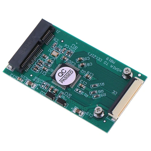 1.8" Mini mSATA PCI-E SSD to 40Pin ZIF Card CE Cable Adapter Converter JCZK _ou