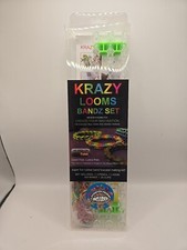 KRAZY LOOMS Bandz Set Includes Stencil Hook Bandz Clips Charms NEW