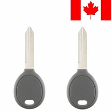 2x New Replacement Keyless Transponder Key Y160-PT For Chrysler Dodge Jeep