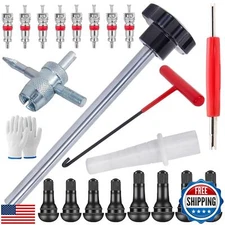 Richcat 51025 Quick Tire Valve Change Tool for Cars,Tire Valve Stem Core Quic