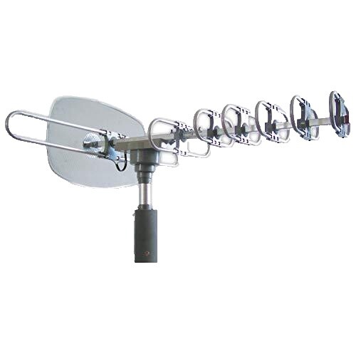 Antenna TV Digitale Terrestre UHF Esterna Amplificata Portatile Per Camper Xoro Han 600