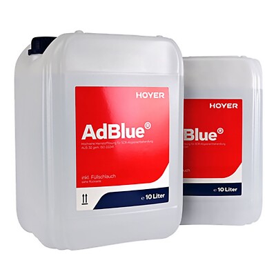 AdBlue  von HOYER 2 x 10 Liter Kanister PKW/LKW mit Ausgießer