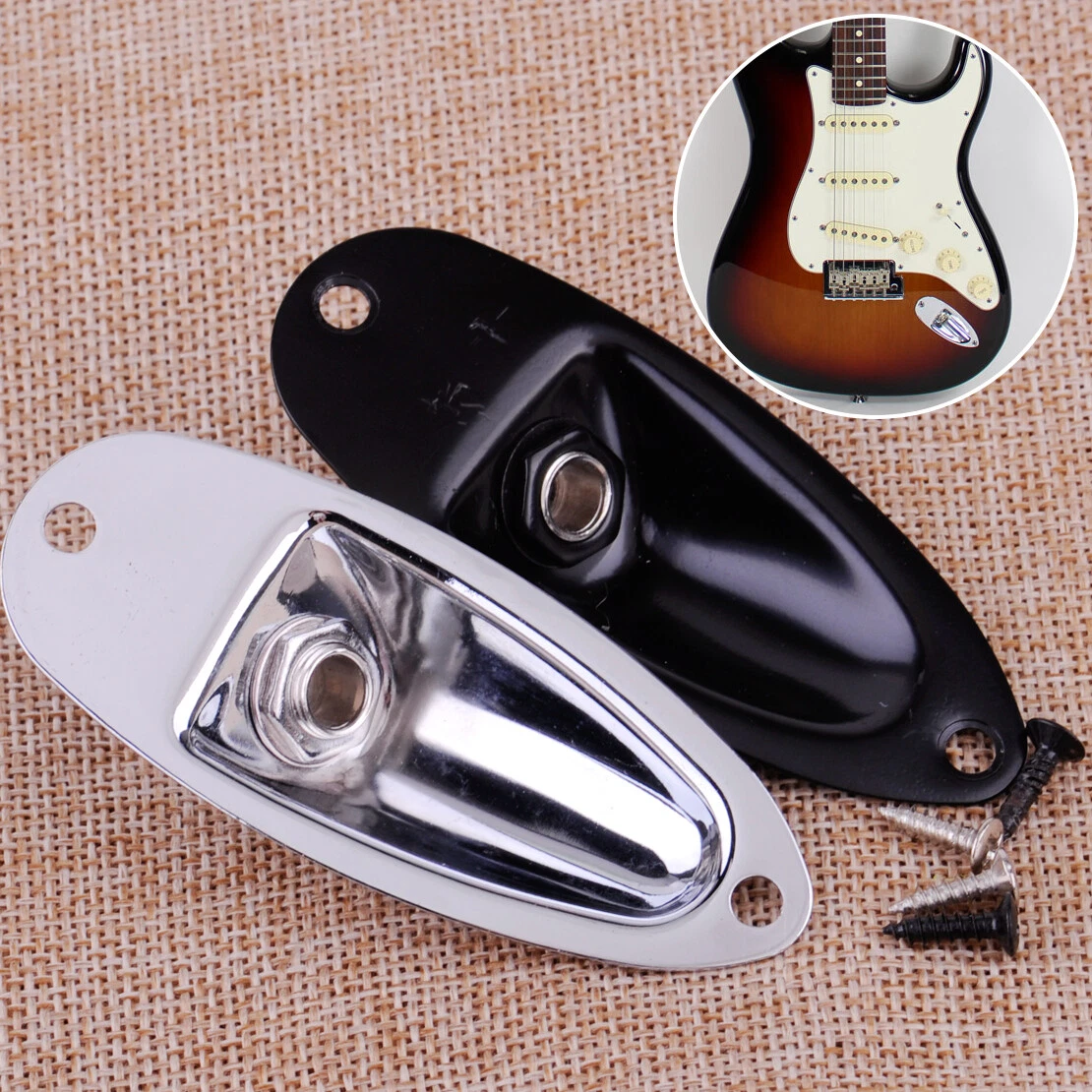 Fender jazz 2024 bass input jack