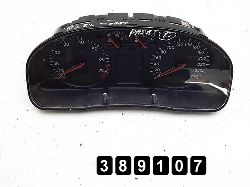 2000 VW PASSAT TACHO KOMBIINSTRUMENT BENZIN LHD 1800TURBO PETROL 3B0919881