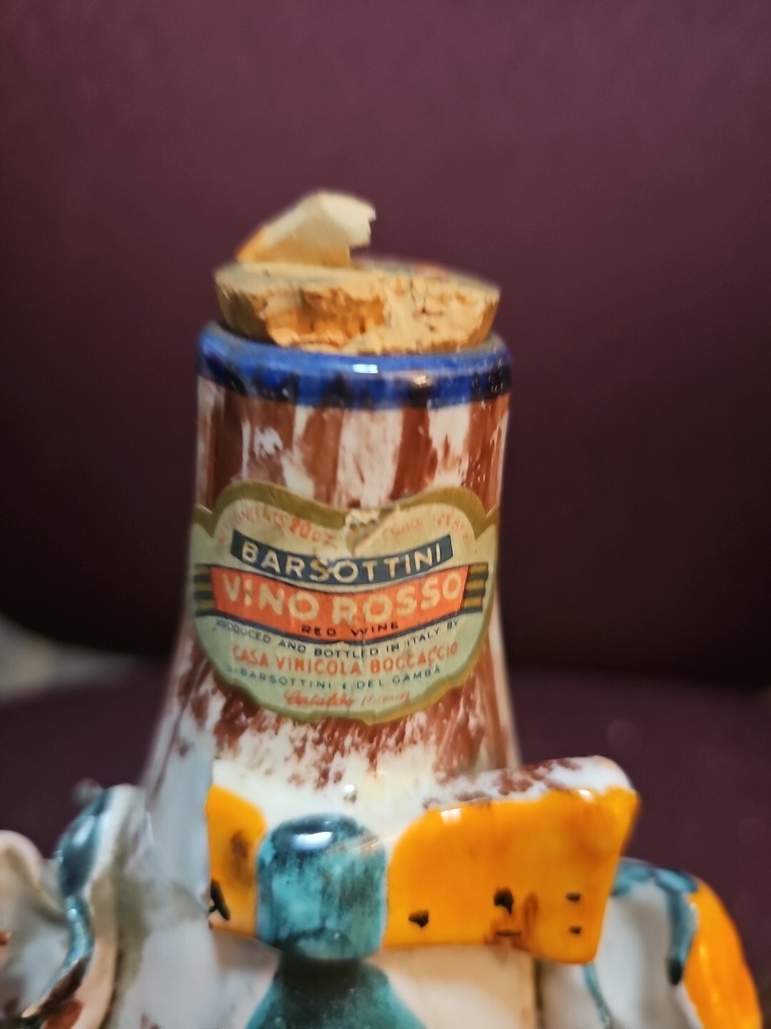 VINTAGE 60S MADE IN ITALY, TWEEDLEDUM & TWEEDLEDUMB EMPTY WINE