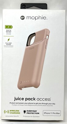 Mophie Juice Pack Access Battery Case for iPhone 11 Pro Max, Pink