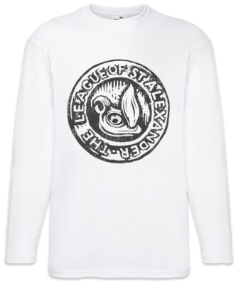 League Of St Alexander Langarm T-Shirt The Golden Sign Logo Book Compass Symbol