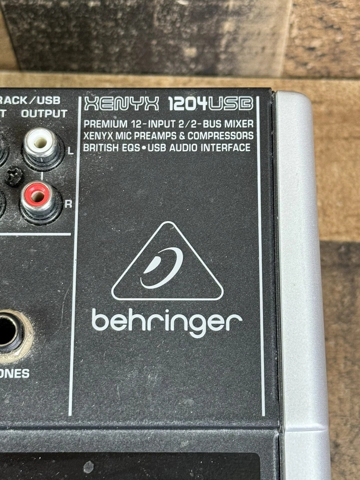 Behringer Xenyx 1204USB Mixer with USB Tested - Image 4 of 4
