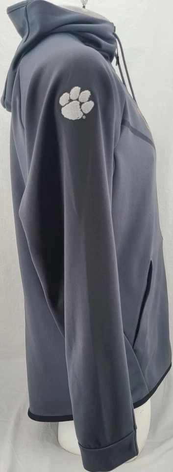 Nike Tech Clemson CU Gris Windrunner Equipo Emitido Cremallera Sudadera con Capucha Chaqueta Para Hombre XL Foto 4 de 4