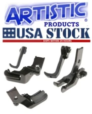 Edge Guide Presser Foot Set - 3 Sizes For Juki DNU-1541 LU-1508 DNU-1541S Right 