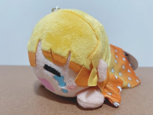 Demon Slayer Kimetsu Yaiba A241 Zenitsu Agatsuma SEGA Nesoberi 7" Plush Toy Tag - Picture 2 of 7