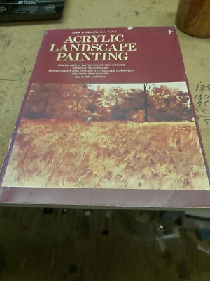 Acrylic Landscape Painting by John C Pellen, Paperback