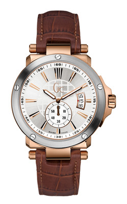GUESS GC-1 Balayage X65007G1S Montre Boîtier en Acier Inoxydable