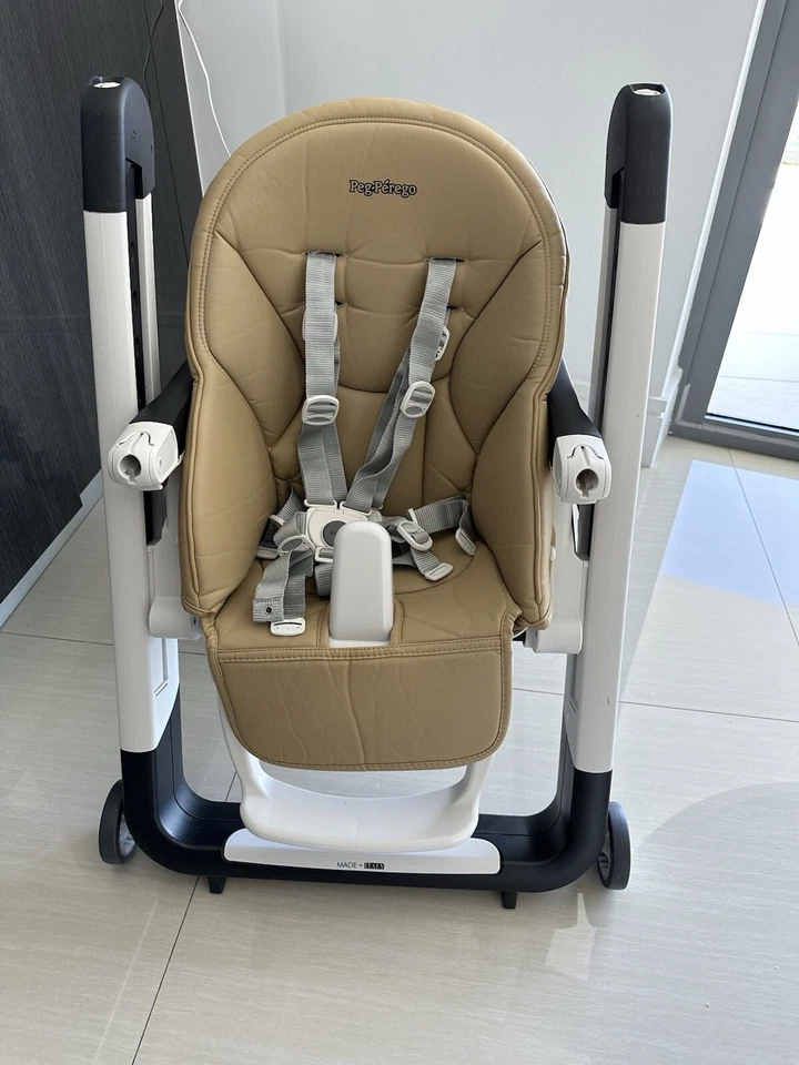 Tronas Peg Perego Siesta e Ikea Antilop, Noce Beige y Blanco Foto 4 de 4