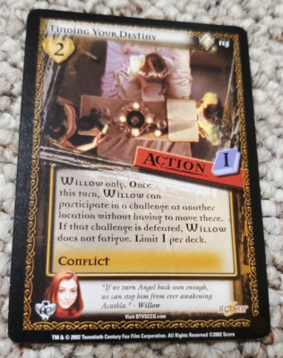 Buffy CCG - Finding Your Destiny (Angel's Curse #115)