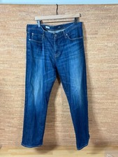 AG Adriano Goldschmied The Protege Straight Leg Denim Blue Men's 38x28* USA Made