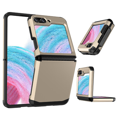 For Samsung Galaxy Z Flip6/5/4//3 5G Heavy Duty Shockproof Hinge Protection Case