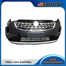 Fits 2021-2023 Buick Envision Complete Front Bumper Cover Kit W/o Sensor Holes