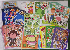 Stickers. 147 sticker sheets. farm animals, toy story, sharks  more. kids party
