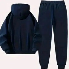 Navy Paris Training Set Hoodie and Jogging Pants Size 100