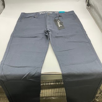 ДЖИНСЫ ЗАУЖЕННОГО КРОЯ 7GROOVE TRANSCEND - РАЗМЕР МУЖСКИЕ 3830 - СЕРЫЕ 7190₽