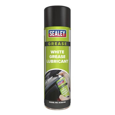Sealey White Schmierfett mit PTFE 500 ml Korrosionsschutz - 6er Pack SCS014