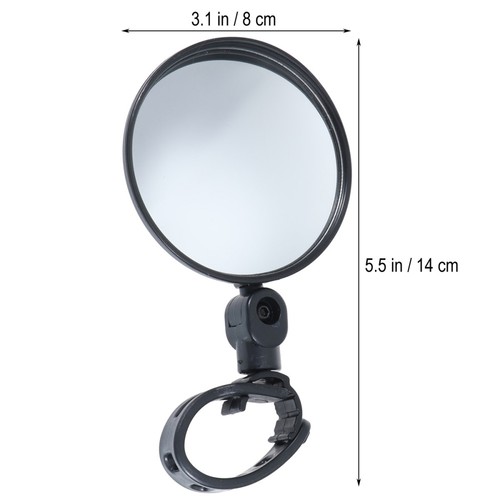 2 Pcs Mountain Bike Rearview Mirror Bicycle Mirrors for Handlebars - Bild 7 von 12