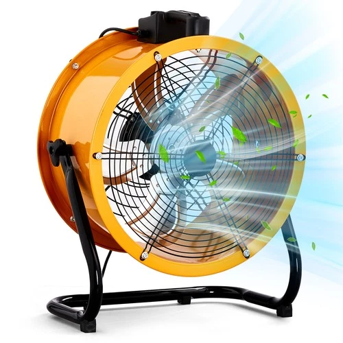 Commercial High Velocity Industrial 18 inch Drum Fan 4Speed Adjustable Floor Fan