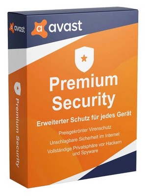 Avast Premium Security 2026 1 PC Windows 1 Year Global Digital License NEW