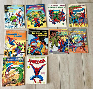 SPIDER MAN LUG RARE BLOC 14 21 COMPLET RELIÉ N°1 STÉGRON