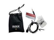 Rode Lavalier GO Omni Clip-On Microphone for Wireless GO w/ Clip & Case