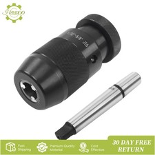 Keyless 1/32" - 5/8" Stainless Drill Chuck Self Tighten With 2MT Taper 2 Arbor