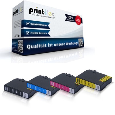 4x Printer XL Patronen für Epson WorkForce WF2835DWF WF2850DWF