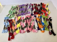 Lot Of 71 Skeins Dmc 109% Cotton Embroidery Floss 