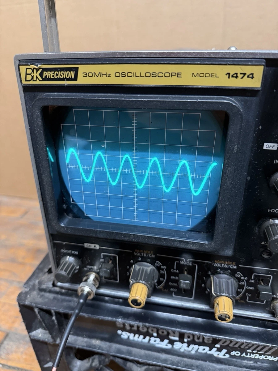 B&K Precision Analog Oscilloscope Oscilloscopes & Vectorscopes for