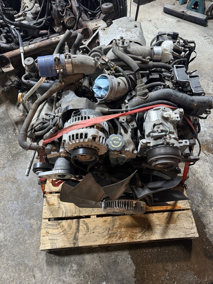 01-04 Chevy Duramax Diesel 6.6L LB7 Engine Fed Emission Vid Tested 106k ...
