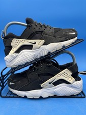 Nike Huarache Black/ White Gradeschool Trainers Size Uk 5 Kids Sneakers #626