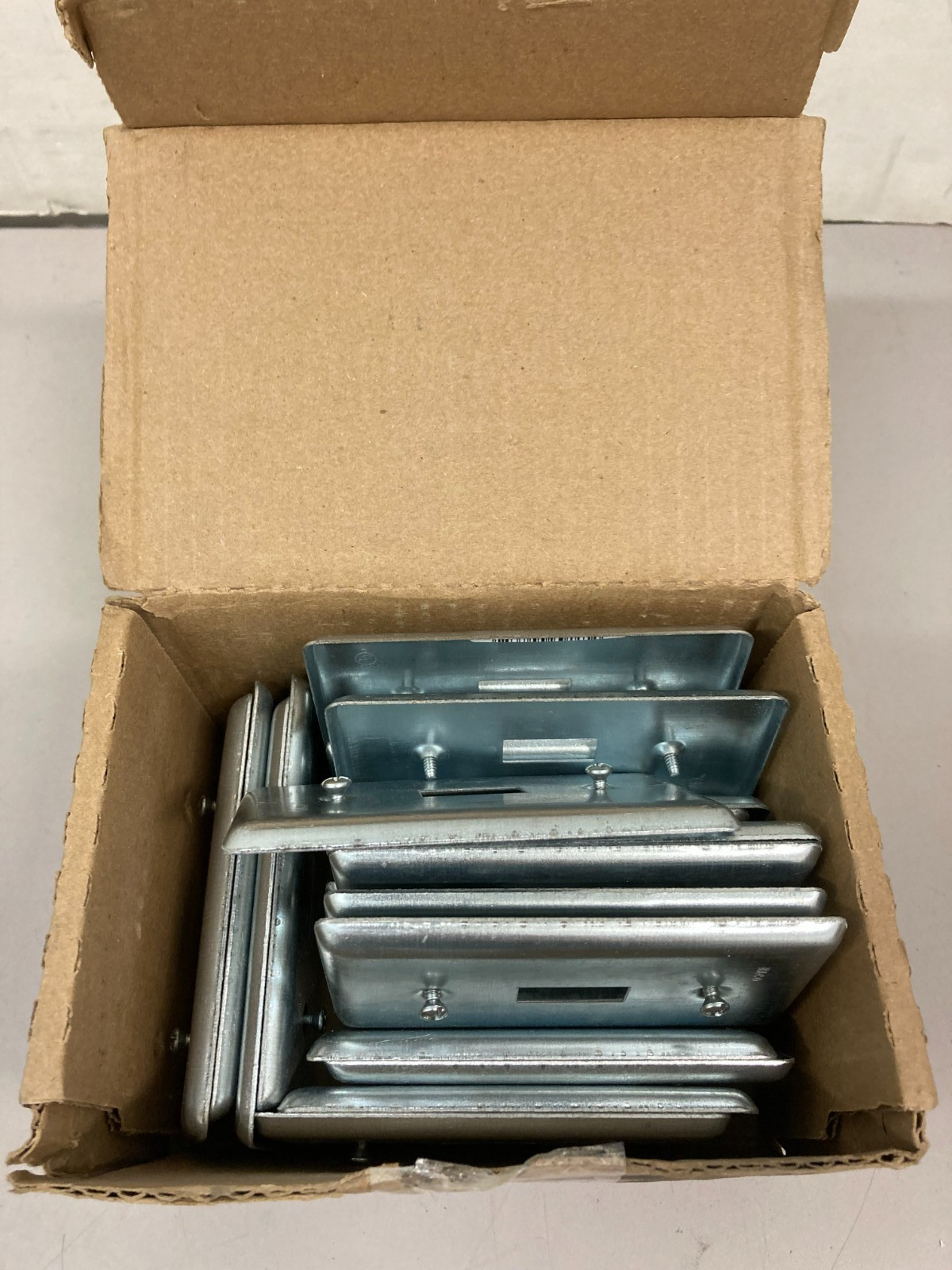 Raco 865 Pre-Galvanized Steel 1-Gang Handy Box Cover 4 x2 in. (Pack of 25)