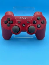 Genuine OEM Sony PlayStation 3 PS3 RED DualShock 3 Controller SixAxis Authentic