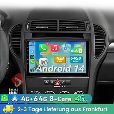 Android 14 Für Mercedes SLK Class R171 2004-11 Autoradio GPS Navi 4G+64G DAB+