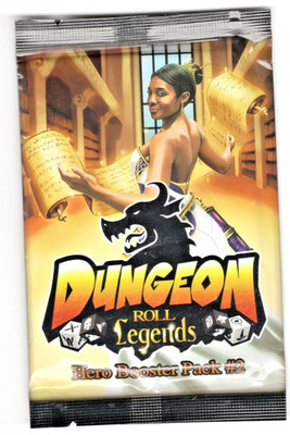 Dungeon Roll Legends Hero Booster Pack #2 Expansion 2014 Legendary Heroes SEALED