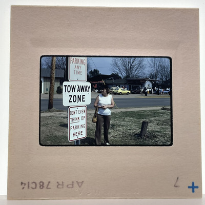 Vintage 70s 35mm Slide Billy Carter s Service Station Gas Station GA #2