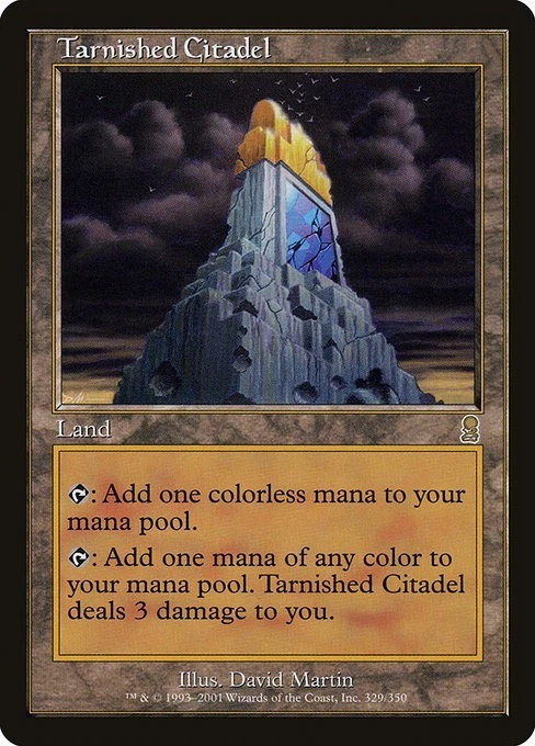 MTG Odyssey --- TARNISHED CITADEL --- RARE! NM! Magic the Gathering! - Image 3 of 3