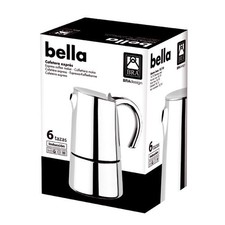 BRA Bella | Cafetera, Capacidad 2 Tazas,…