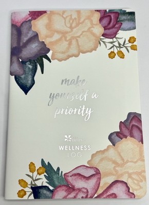 Erin Condren Health Wellness Log Planner 6 Month Diet Exercise Water Tracker