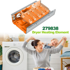 279838 Dryer Heating Element Assembly,Replacement for Whirlpool & Kenmore Dryers
