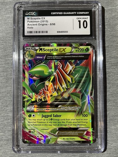 M Sceptile-EX graded CGC 10 for sale on eBay