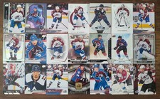 Lot of 261 Colorado Avalanche Team Hockey Cards with Rookies Included.